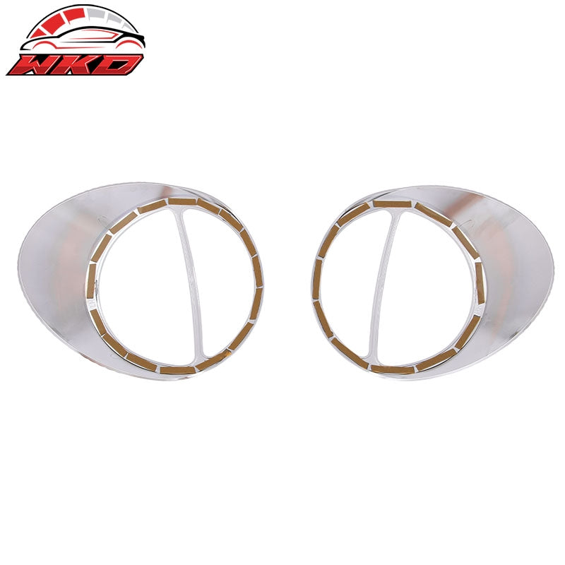 Fits 02-05 Ford Thunderbird 2PCS Rear Taillight Bezel Cover Chrome Trim ABS