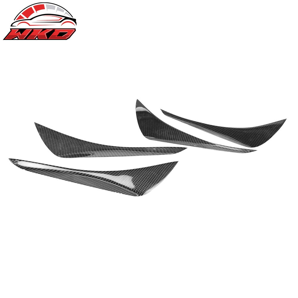 Closeout! Fits 17-20 Subaru BRZ Toyota 86 GT86 Front Bumper Canards Carbon Fiber