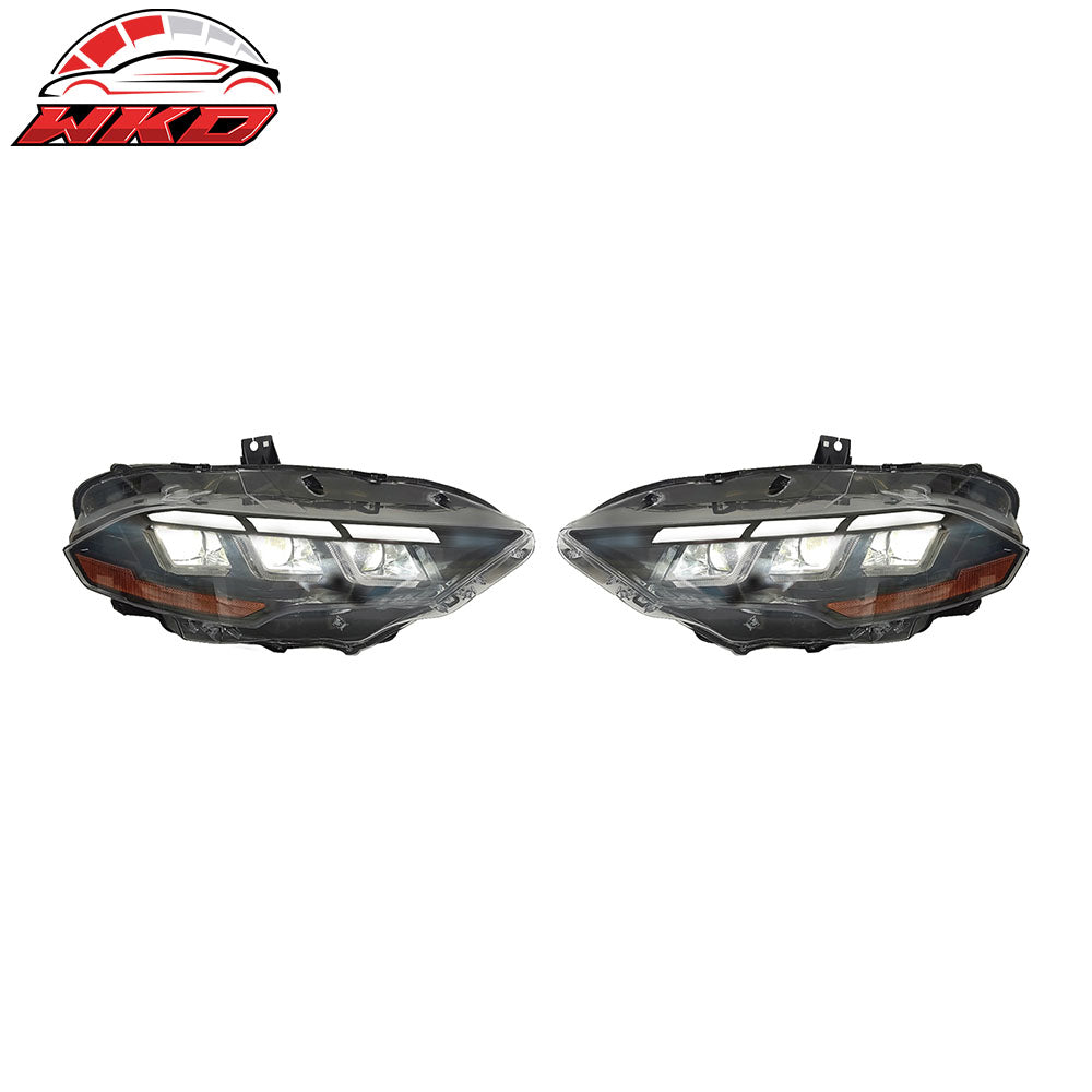 Wholesale 18-23 Ford Mustang Dark Horse HP Style Front Bumper Conversion LED Headlight