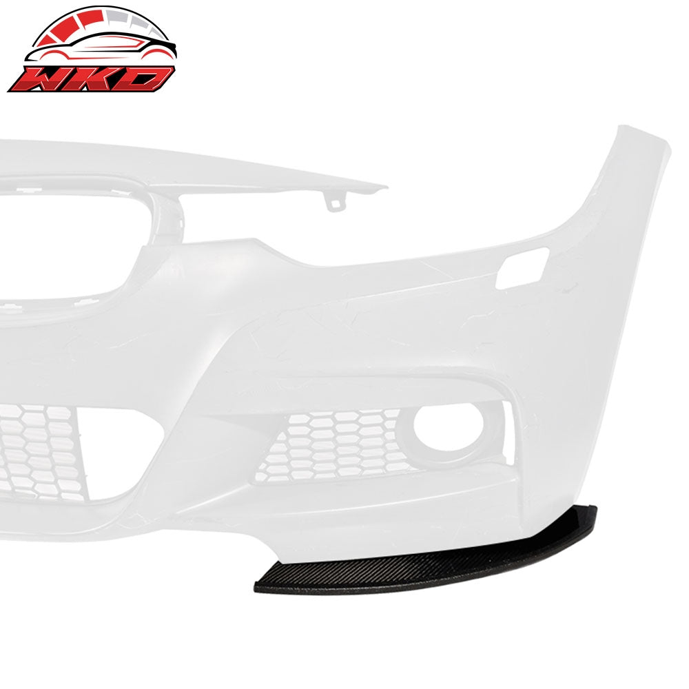 Fits 11-16 BMW F10 5 Series M Sport VR-S Style Carbon Fiber CF Front Bumper Lip
