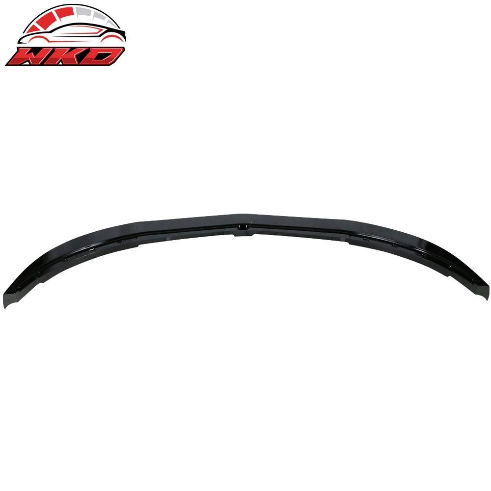 Fits 14-16 Mercedes-Benz C117 CLA Class Revo Style Front Bumper Lip Gloss Black