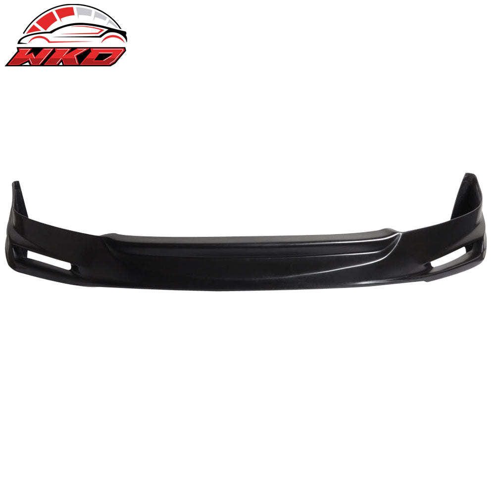 Fits 03-05 Honda Accord Sedan Mugen Style Front Bumper Lip Spoiler Unpainted PU