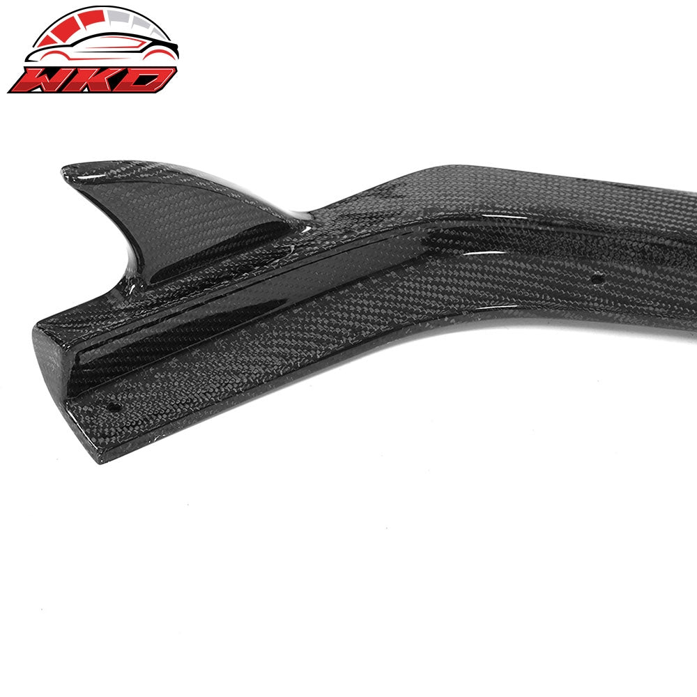 Fits 20-25 Chevrolet Corvette C8 Carbon Fiber Front Bumper Lip Spoiler Splitter