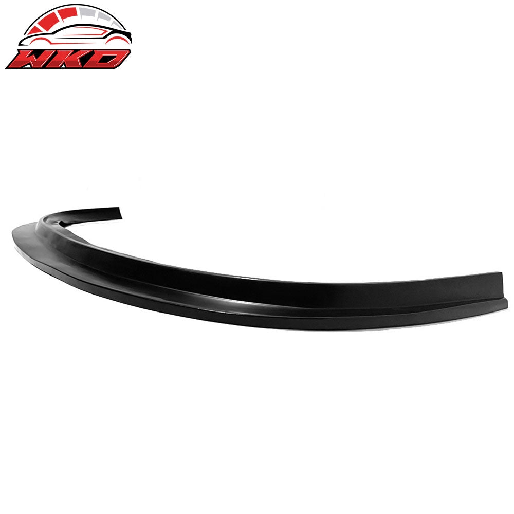 Fits 93-95 Honda Civic del Sol Front Bumper Lip Spoiler Unpainted Black PU
