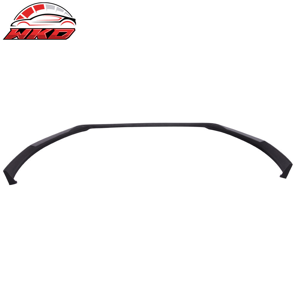 Fits 13-14 Mustang V6 V8 Type S Front Bumper Lip Spoiler - (PU)