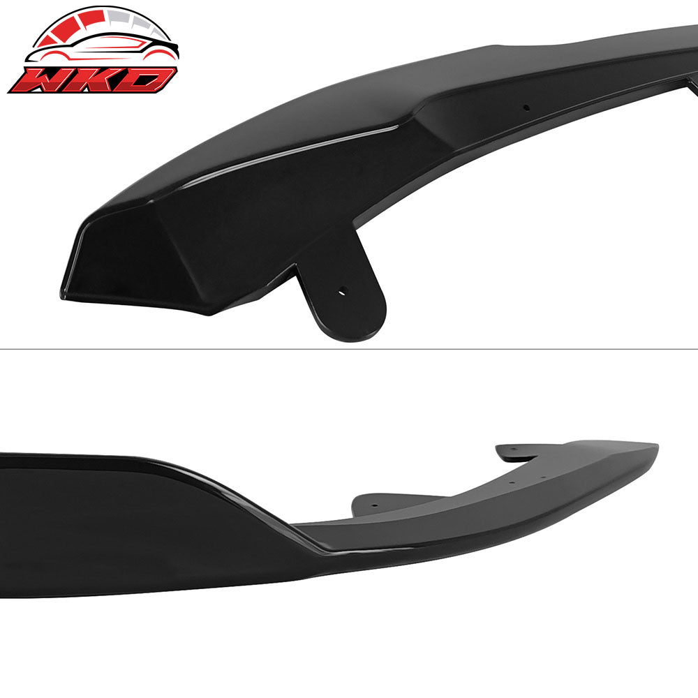 Fits 22-25 Toyota Corolla Auris E210 Hatchback 3PCS Front Bumper Lip Gloss Black