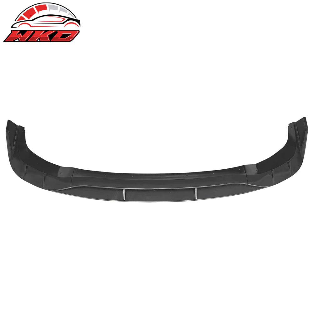 Fits 21-25 Dodge Durango Front Bumper Lip Matte Black 5PC Spoiler Chin Splitter