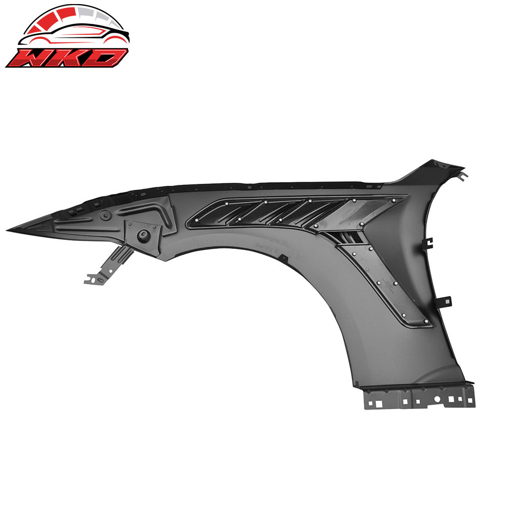 Fits 24-26 Mustang Front Fender Aluminum GTD Style Driver Passenger Side Panel