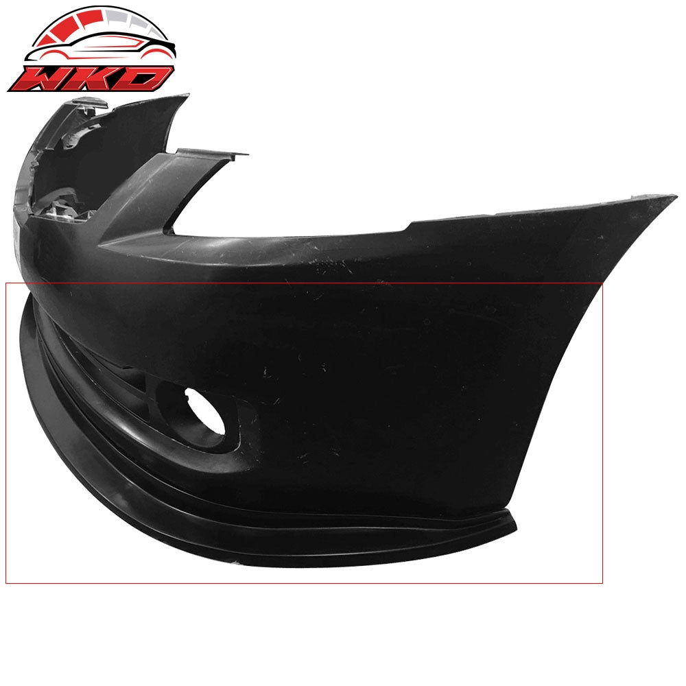 Fits 07-09 Nissan Altima 4Dr Sedan Ikon Aero DP Front Lip Bumper Splitter