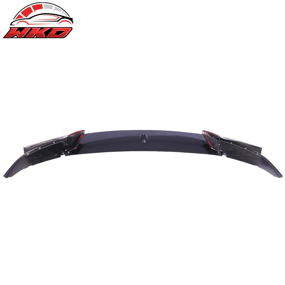 Fits 11-16 BMW F10 Performance Front Bumper Lip A89 Blue Two Tone