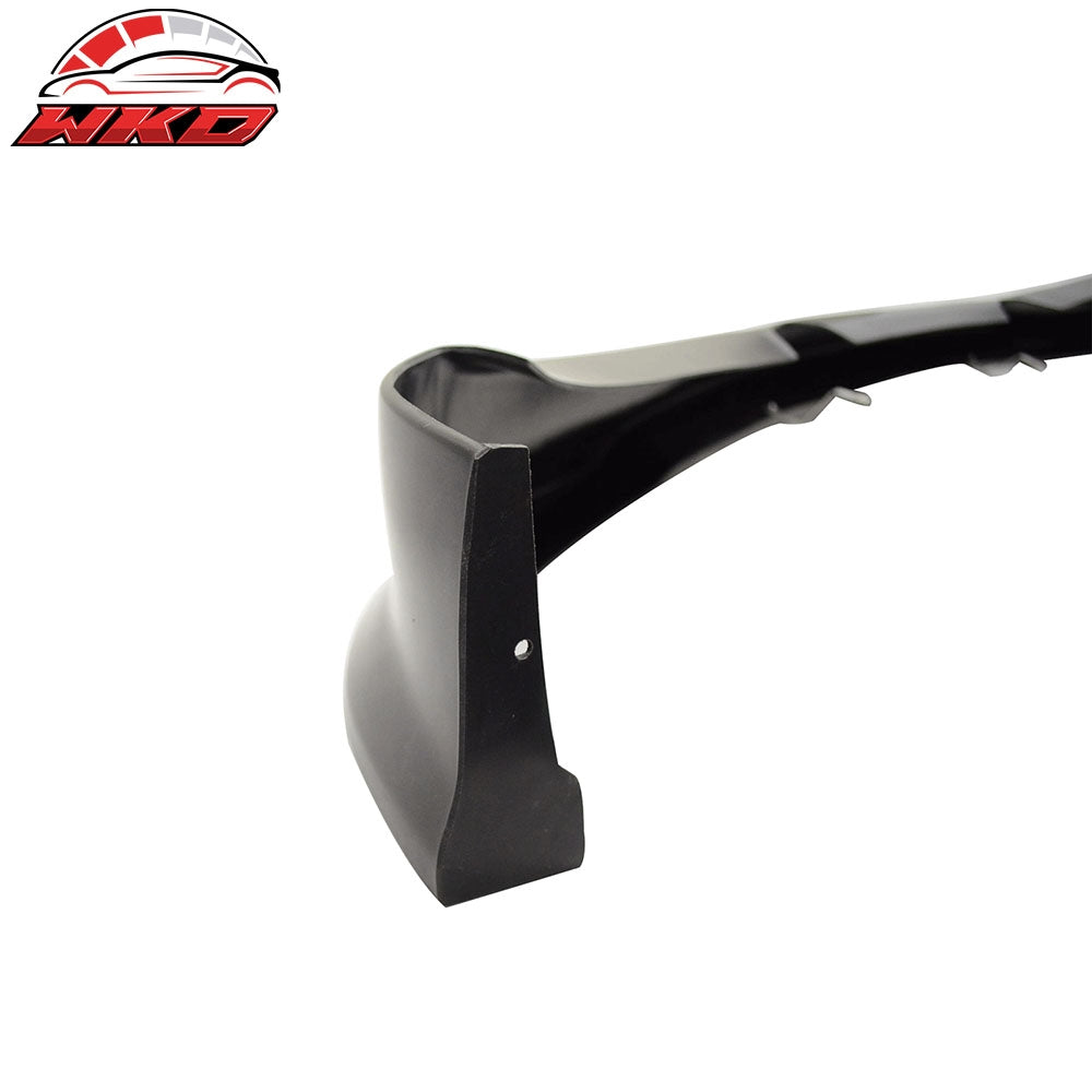 Fits 09-12 BMW E90 LCI 4DR Sedan C Style Front Bumper Lip Spoiler Splitter PU