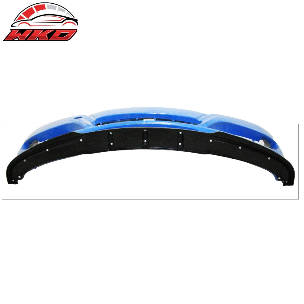 Fits 09-11 BMW 3-Series E90 LCI MX Style Front Bumper Lip Spoiler Unpainted - PU