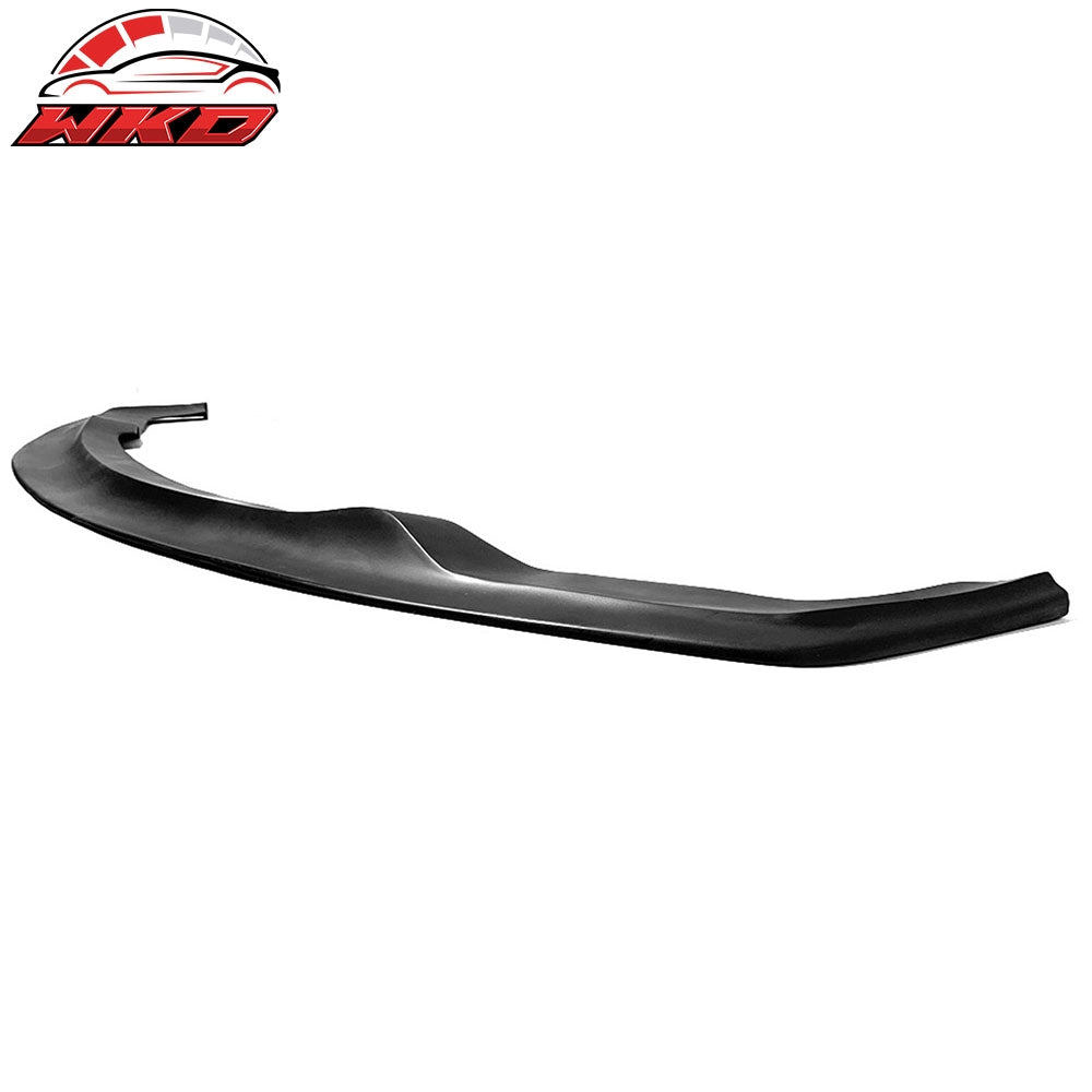 Fits 16-18 BMW F87 M2 Base MDA Style Front Bumper Lip Spoiler Unpainted Black PU