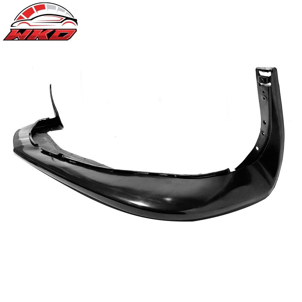 Fits 15-20 Dodge Challenger Front Bumper Lip Spoiler Splitter Unpainted Black PU
