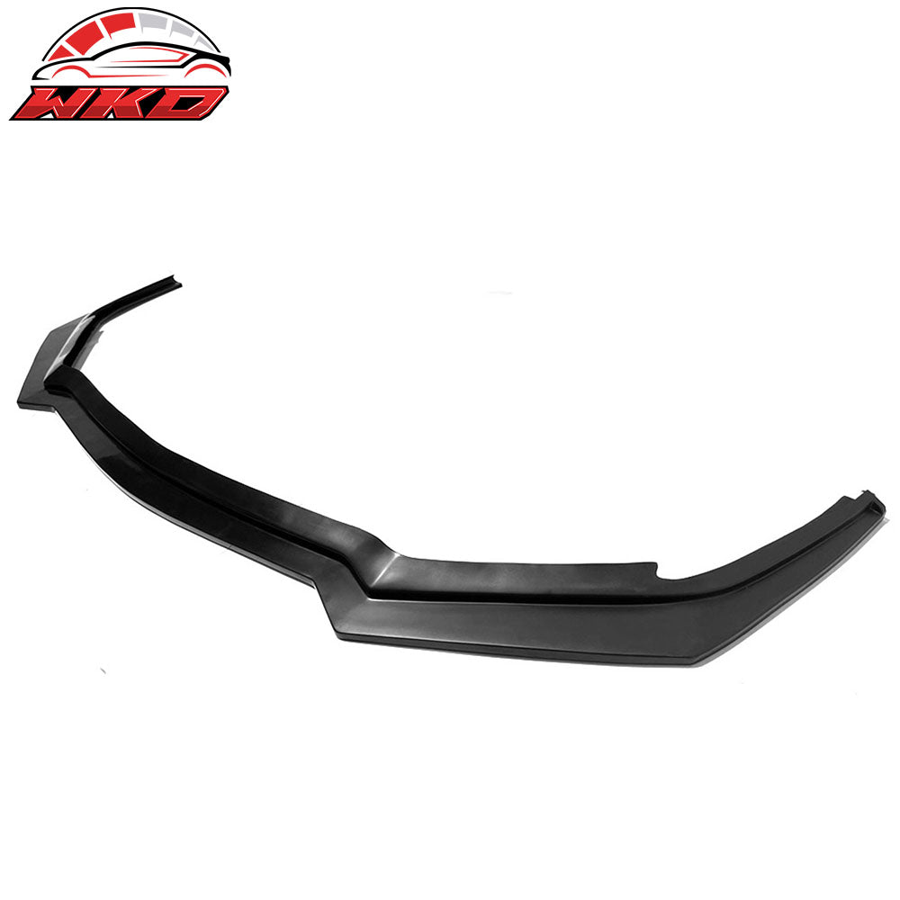Fits 18-21 Ford Mustang GT Perf. Style Front Bumper Lip Spoiler Kit Unpainted PU