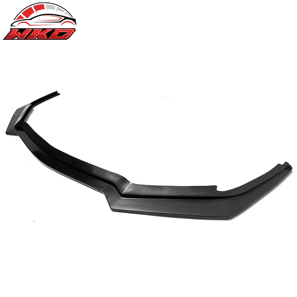 Fits 18-21 Ford Mustang GT Perf. Style Front Bumper Lip Spoiler Kit Unpainted PU