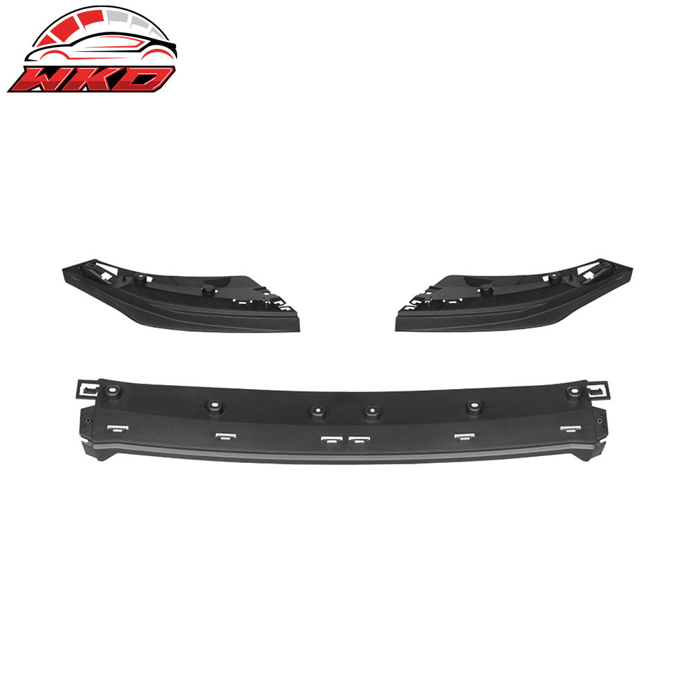 Fits 10-14 Ford Mustang GT500 OE Style Front Bumper Lip Spoiler Unpainted 3PCS