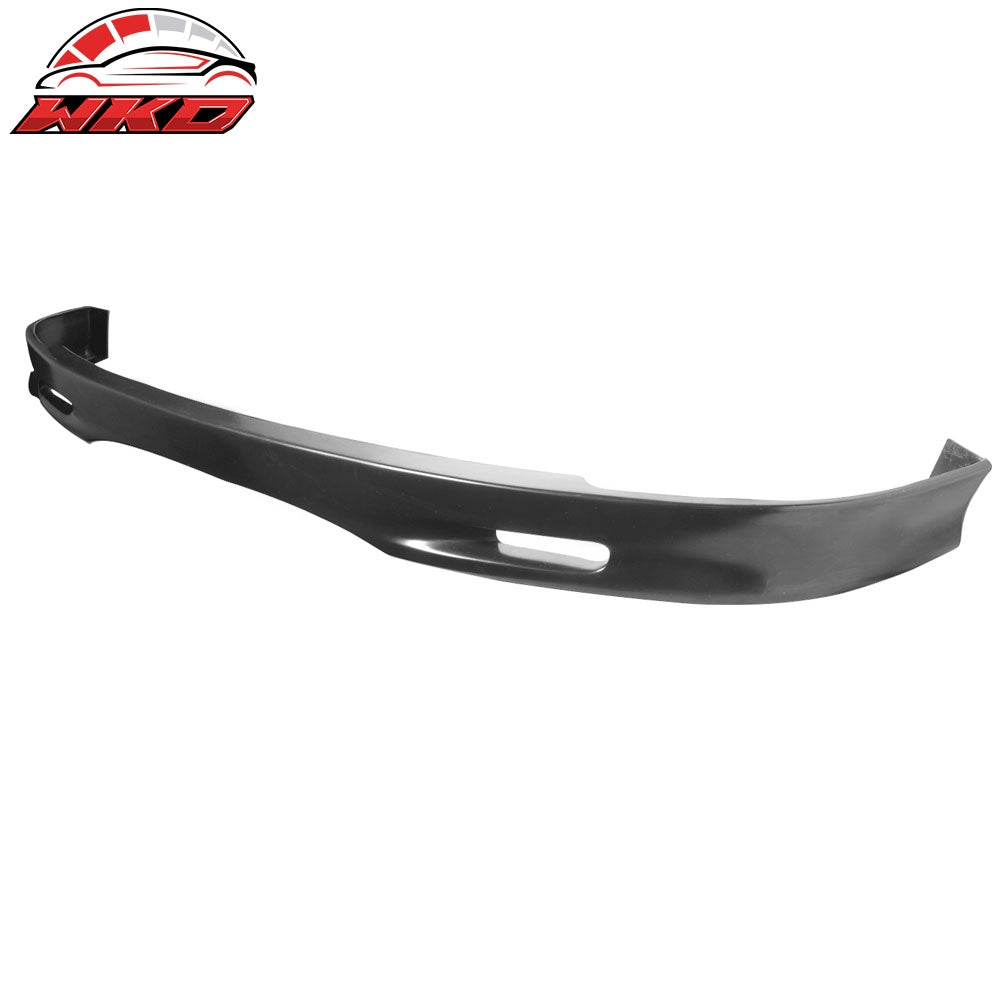 Fits 01-03 Honda Civic Sedan Coupe Spoon Style Front Bumper Lip Spoiler PU
