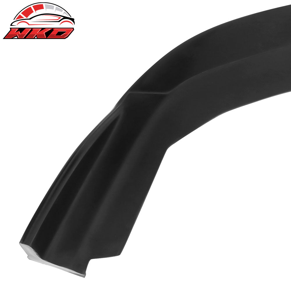 Fits 22-24 Honda Civic 11th Gen IK1 Style Front Bumper Lip Spoiler Unpainted PU