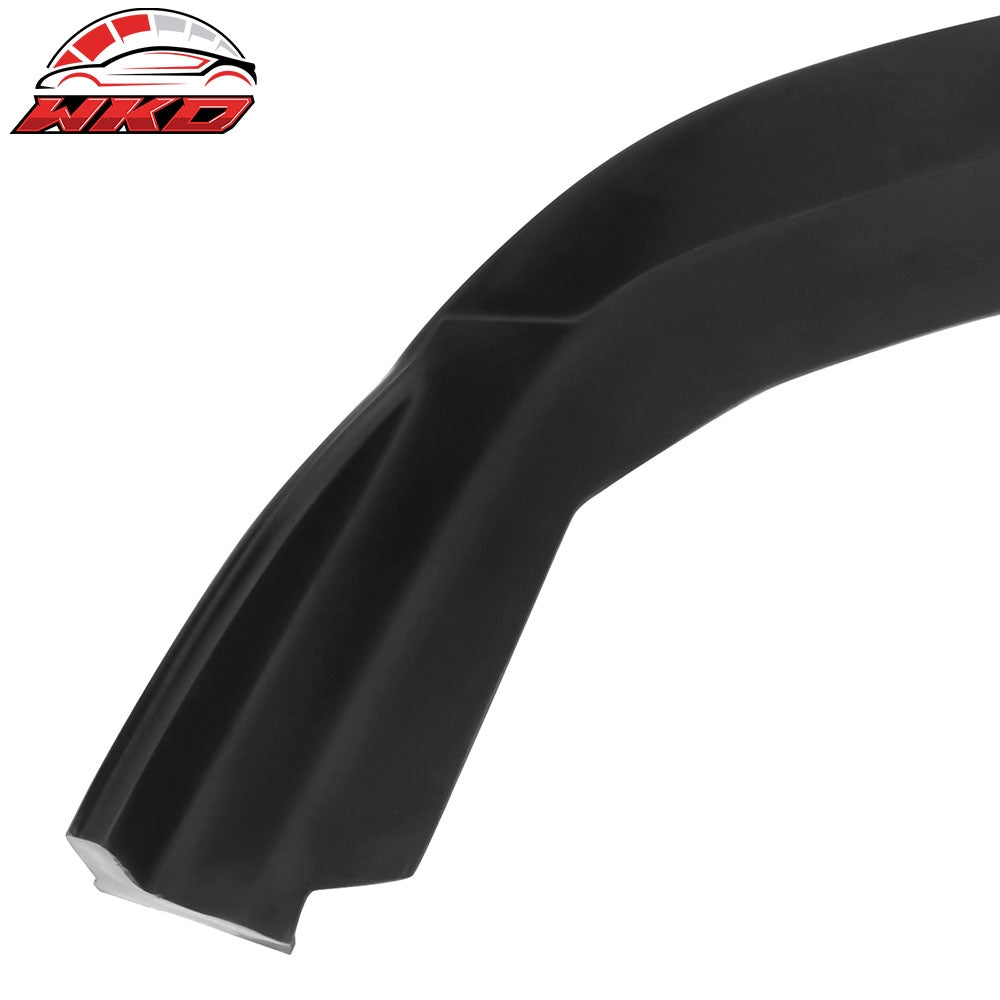 Fits 22-24 Honda Civic 11th Gen IK1 Style Front Bumper Lip Spoiler Unpainted PU