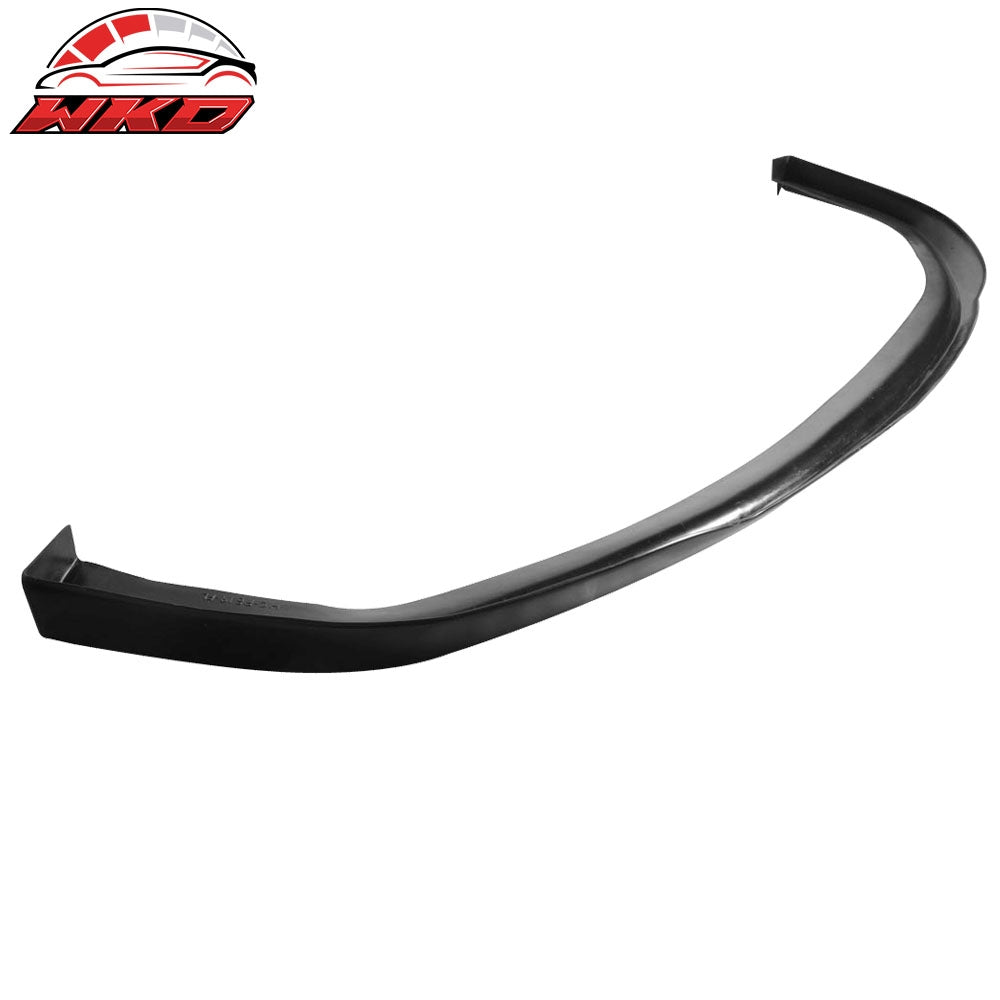 Fits 96-98 Honda Civic SIR Style Unpainted Black Front Bumper Lip Spoiler Kit PU