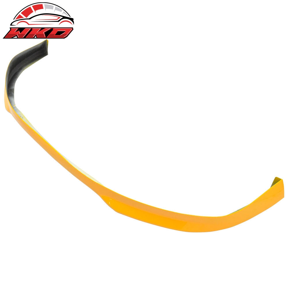 Fits 96-98 Honda Civic EK TR Type R Front Bumper Lip Spoiler PU Orange Splitter