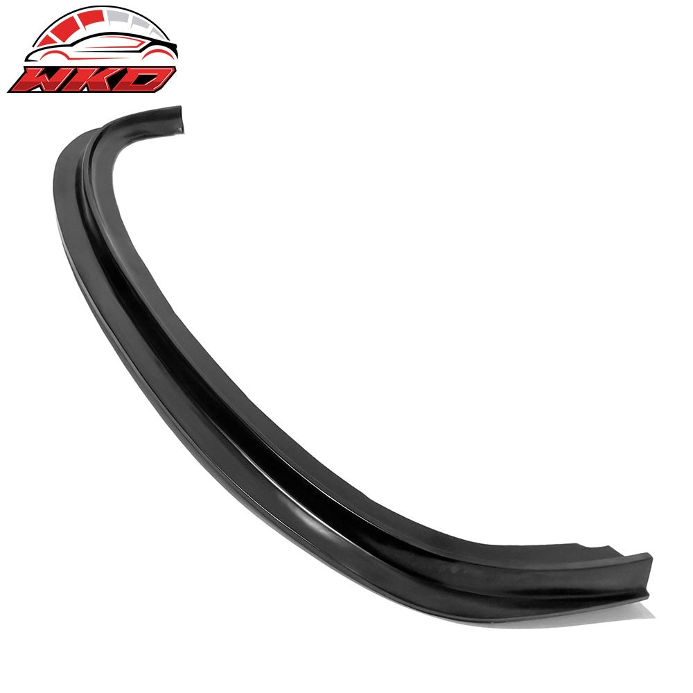 Fits 01-03 Honda Civic MDA Style Front Bumper Lip Spoiler Kit Unpainted Black PU
