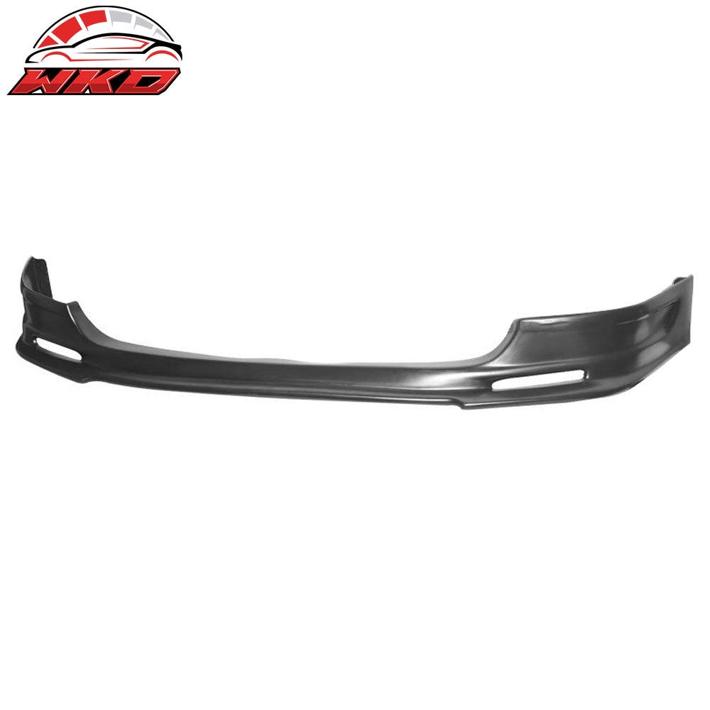 Fits 02-05 Honda Civic Si Hatchback Mugen Front Bumper Lip Spoiler Unpainted PU