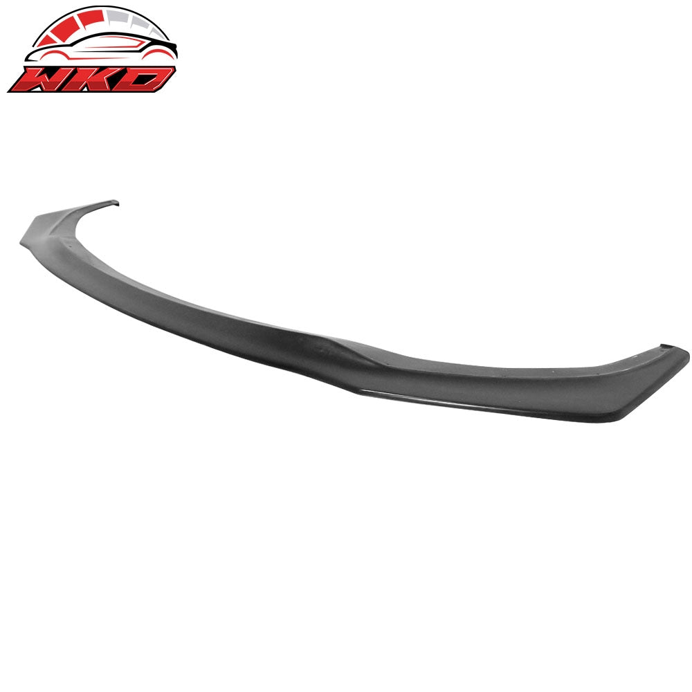 Fits 14-17 Infiniti Q50 IKON V6 Style Front Bumper Lip Spoiler Unpainted PU Kit