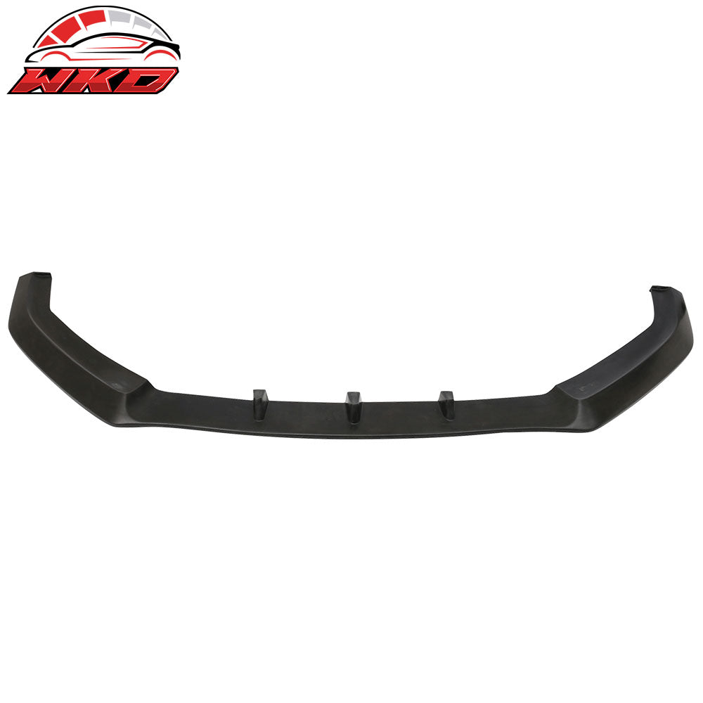 Fits 17-22 Infiniti Q60 IKON V3 Style Front Bumper Lip Spoiler Splitter Chin PU