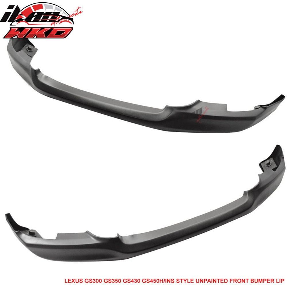 Fits 06-07 Lexus GS300 GS350 GS430 GS450h JDM VIP IN Style Front Bumper Lip PU