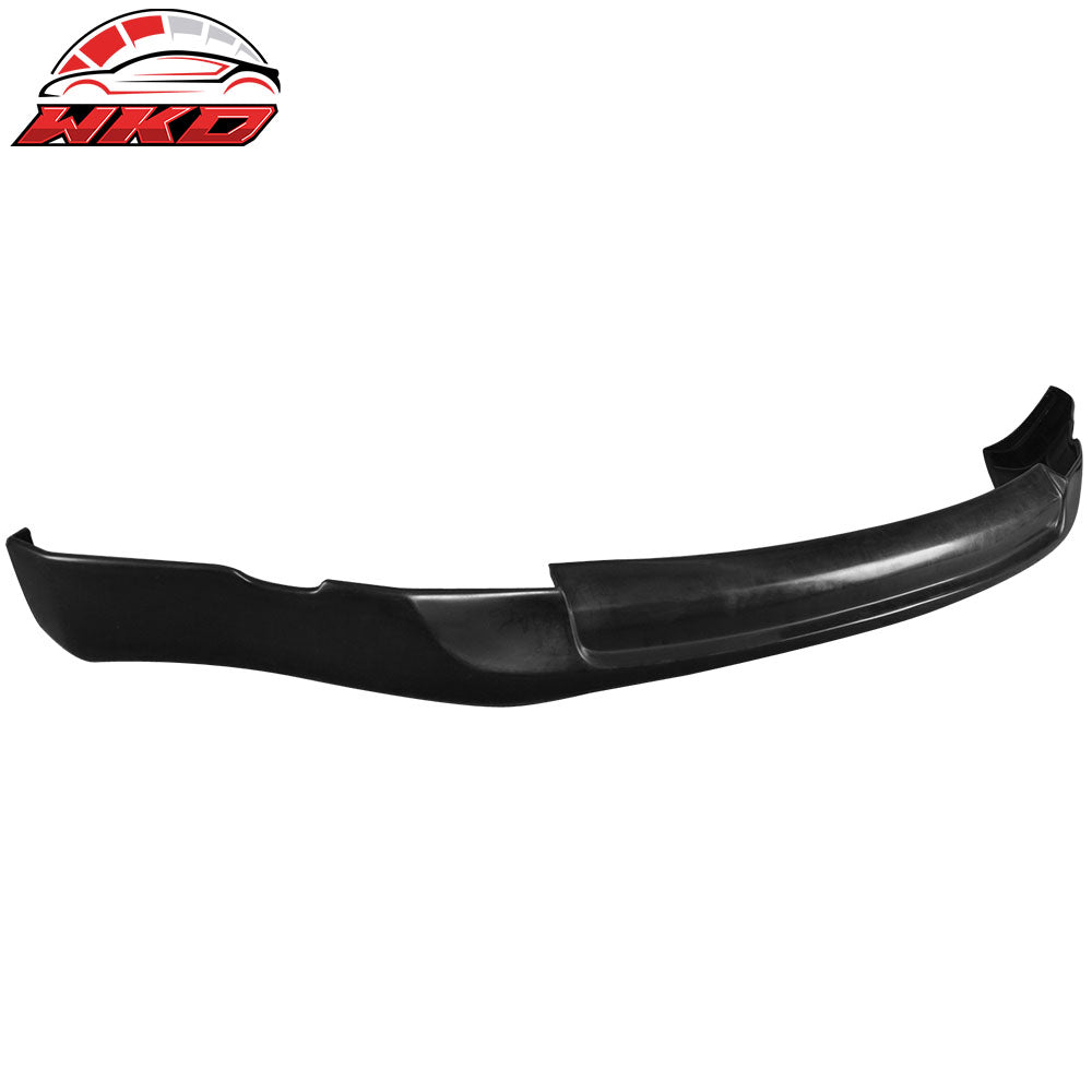 Fits 03-05 Nissan 350Z ING-S Style Front Bumper Lip Spoiler Unpainted Black PU