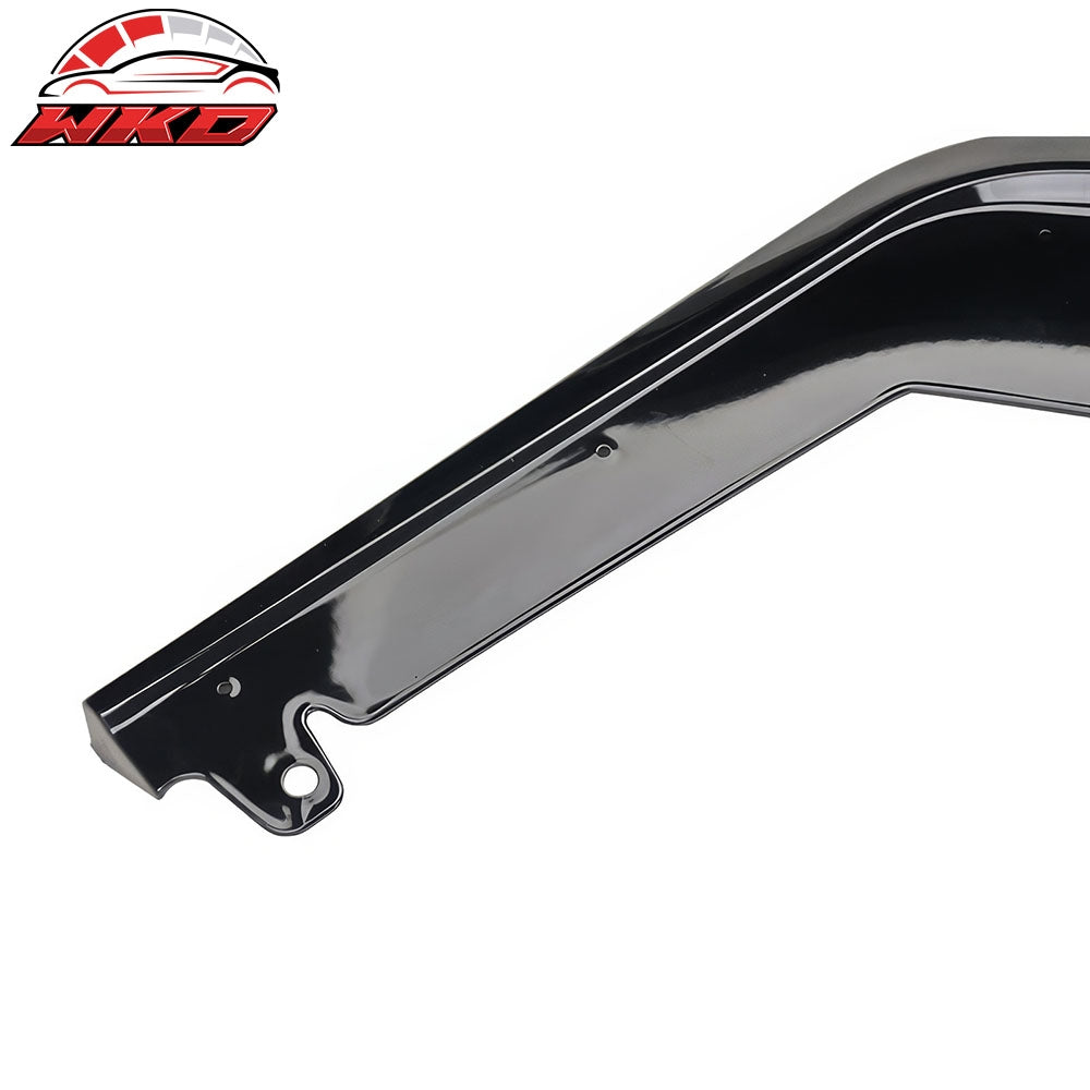 Fits 15-21 Subaru WRX STI MPX Style Front Bumper Lip Chin Spoiler PP Gloss Black