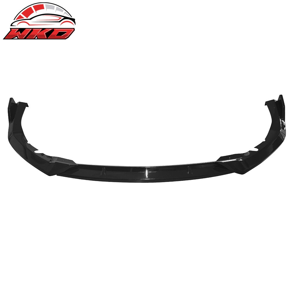 Fits 25-26 Toyota Camry SE XSE IKON V2 3PCS Front Bumper Lip Chin Gloss Black