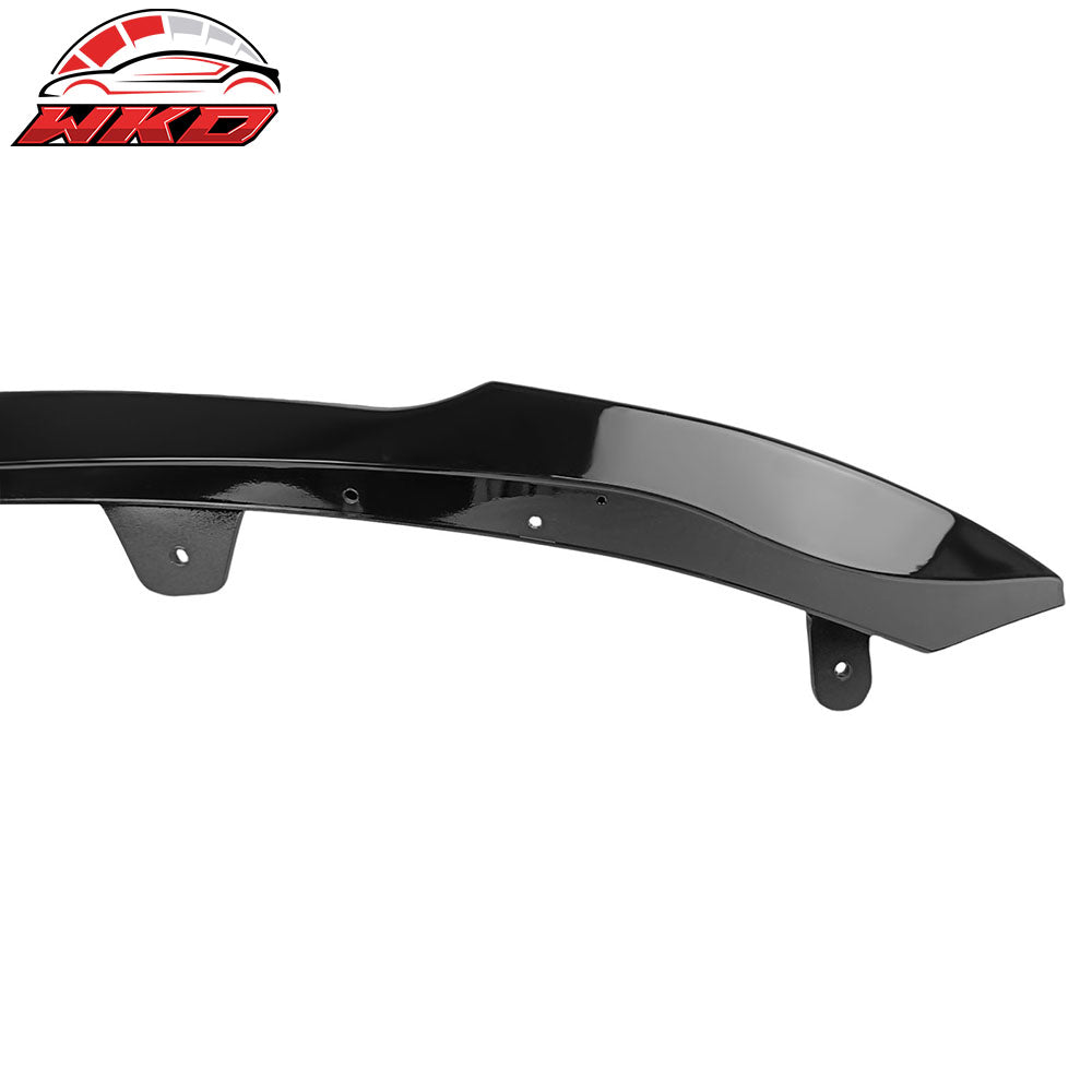 Fits 19-21 Toyota Corolla 5DR Front Bumper Lip Gloss Black ABS Spoiler Splitter