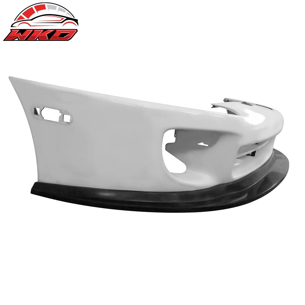 Fits 97-98 Toyota Supra Front Lip Air Dam Bottom Bumper Spoiler PU MDA Style
