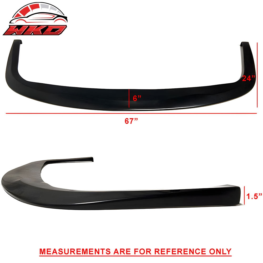 Fits 97-04 Chevrolet Corvette C5 IKON Aero Style Front Bumper Lip Spoiler Kit PU