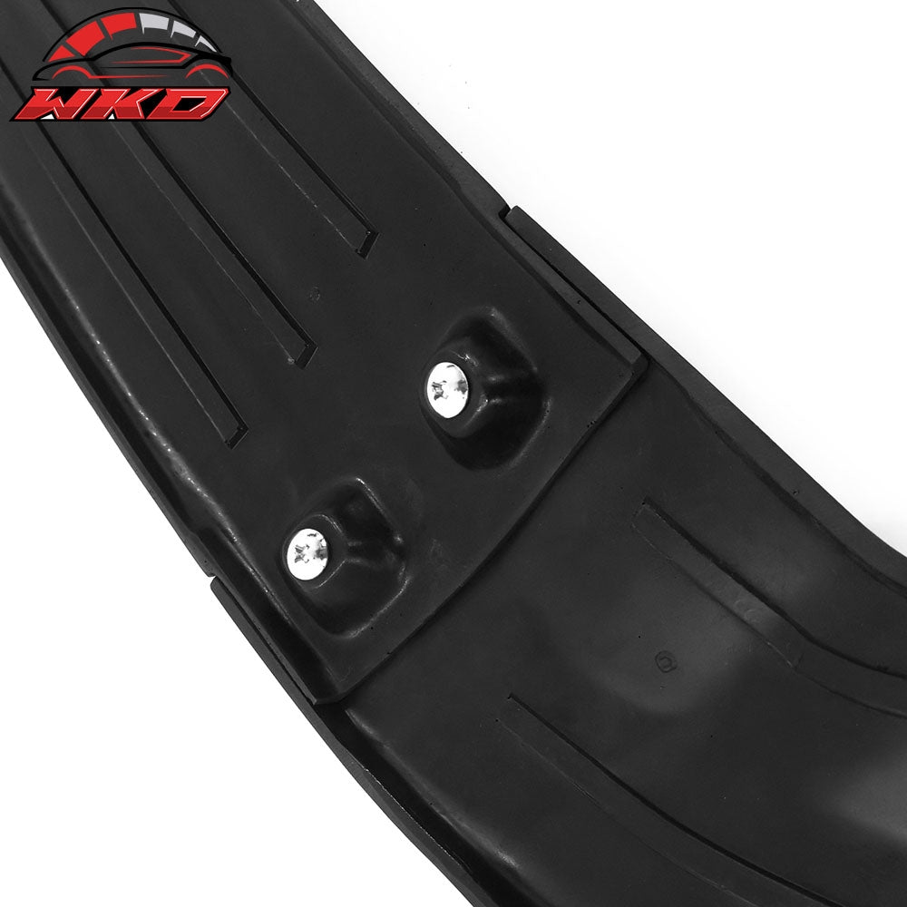 Fits 22-24 Honda Civic 11th Gen 4-Door IKON Unpainted Front Bumper Lip 3PCS - PU