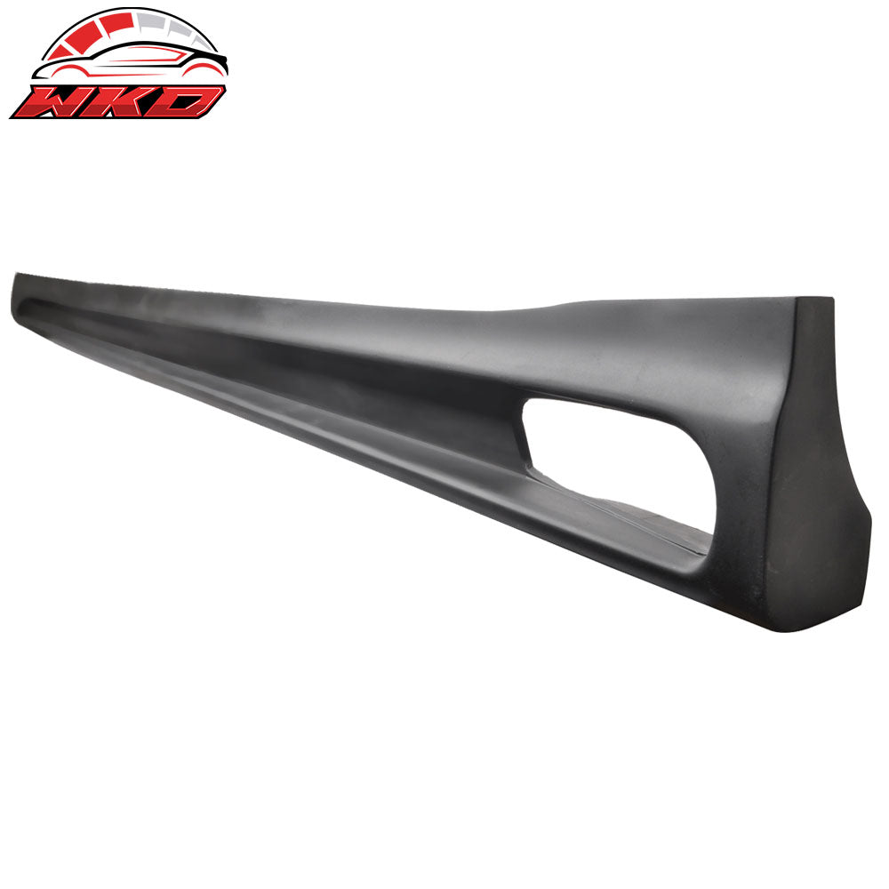 Fits 10-14 Volkswagen VW Golf RG Style Front Bumper Lip + 2PCS Side Skirts PU