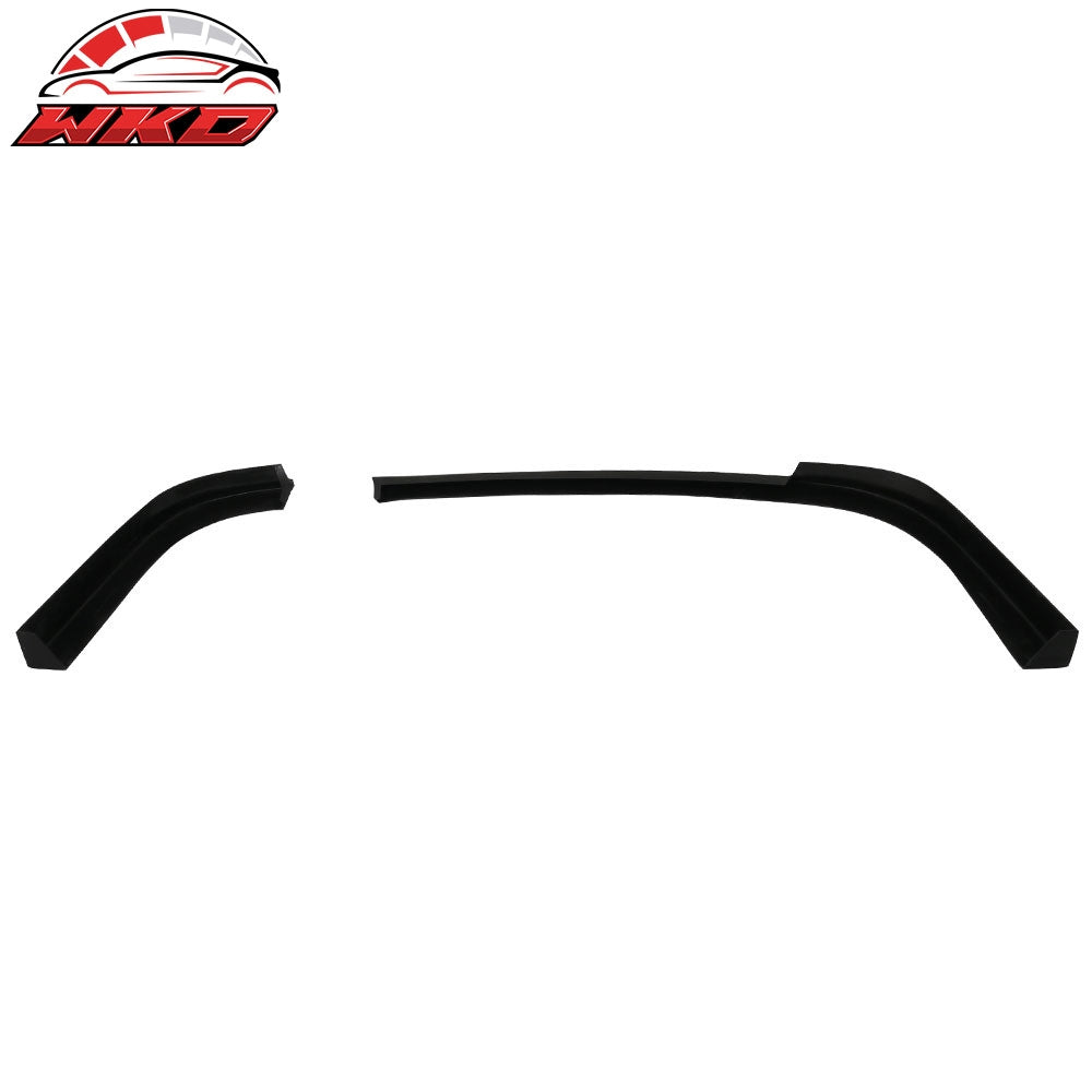 Fits 01-03 Honda Civic EM2 Coupe 2-Door TR Style Front + 2PCS Rear Bumper Lip PU
