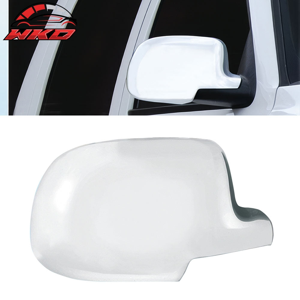 Fits 99-06 Silverado Sierra Suburban Tahoe Yukon Escalade Mirror Caps ABS Chrome