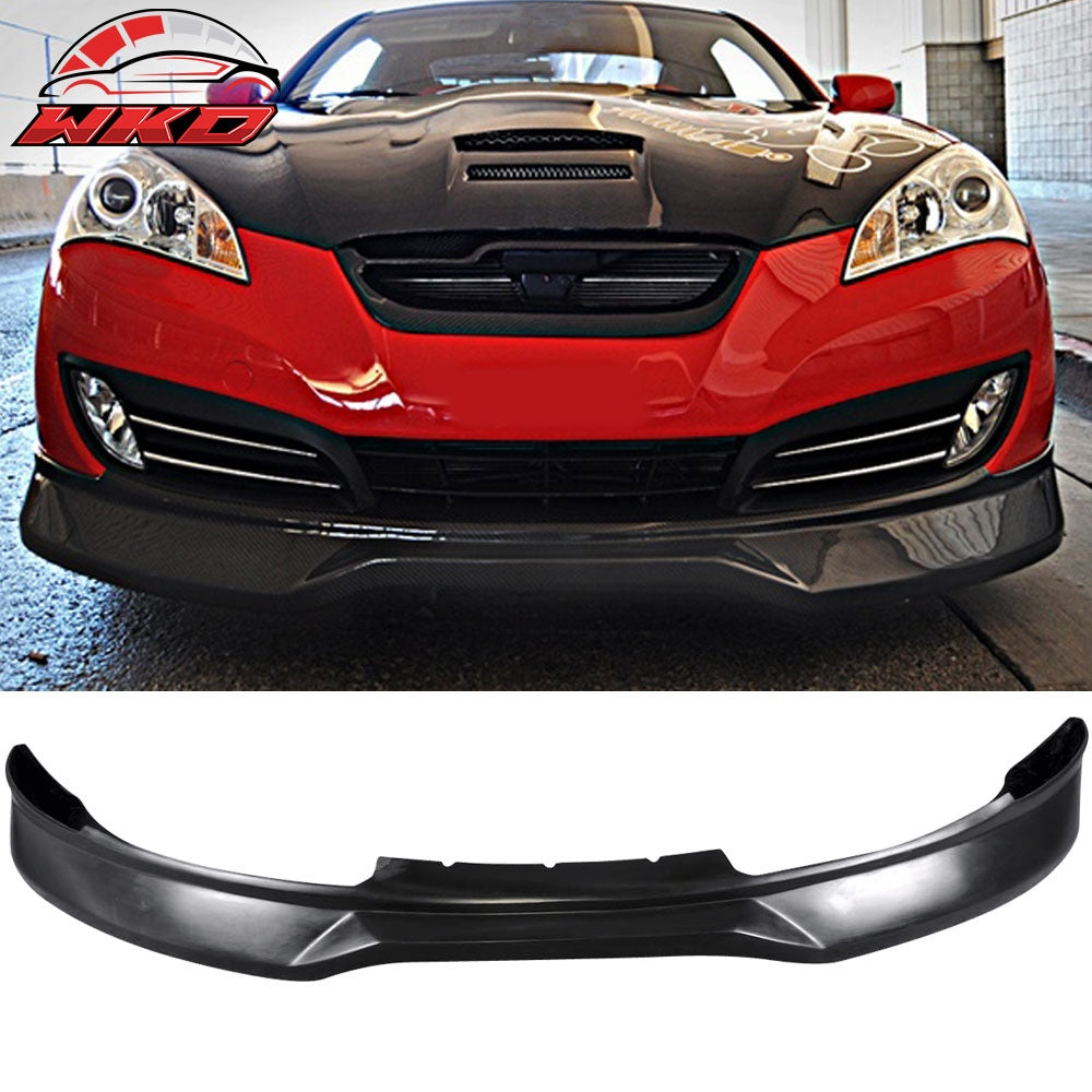 Fits 10-12 Hyundai Genesis Coupe 2Dr CFX Style Front Bumper Lip - PU