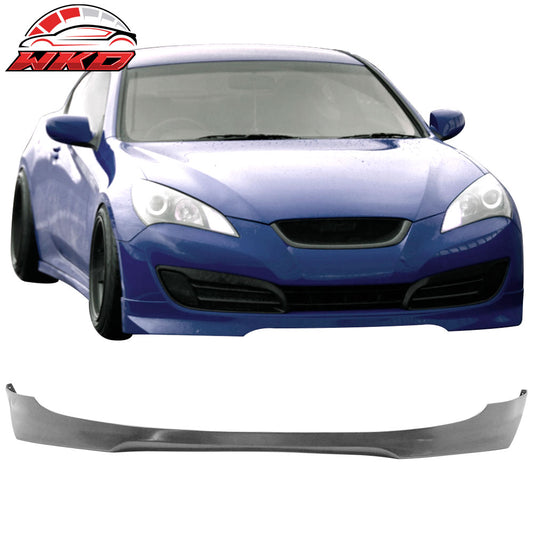 Fits 10-12 Hyundai Genesis Coupe 2Dr EVO Front Bumper Lip Spoiler - PU