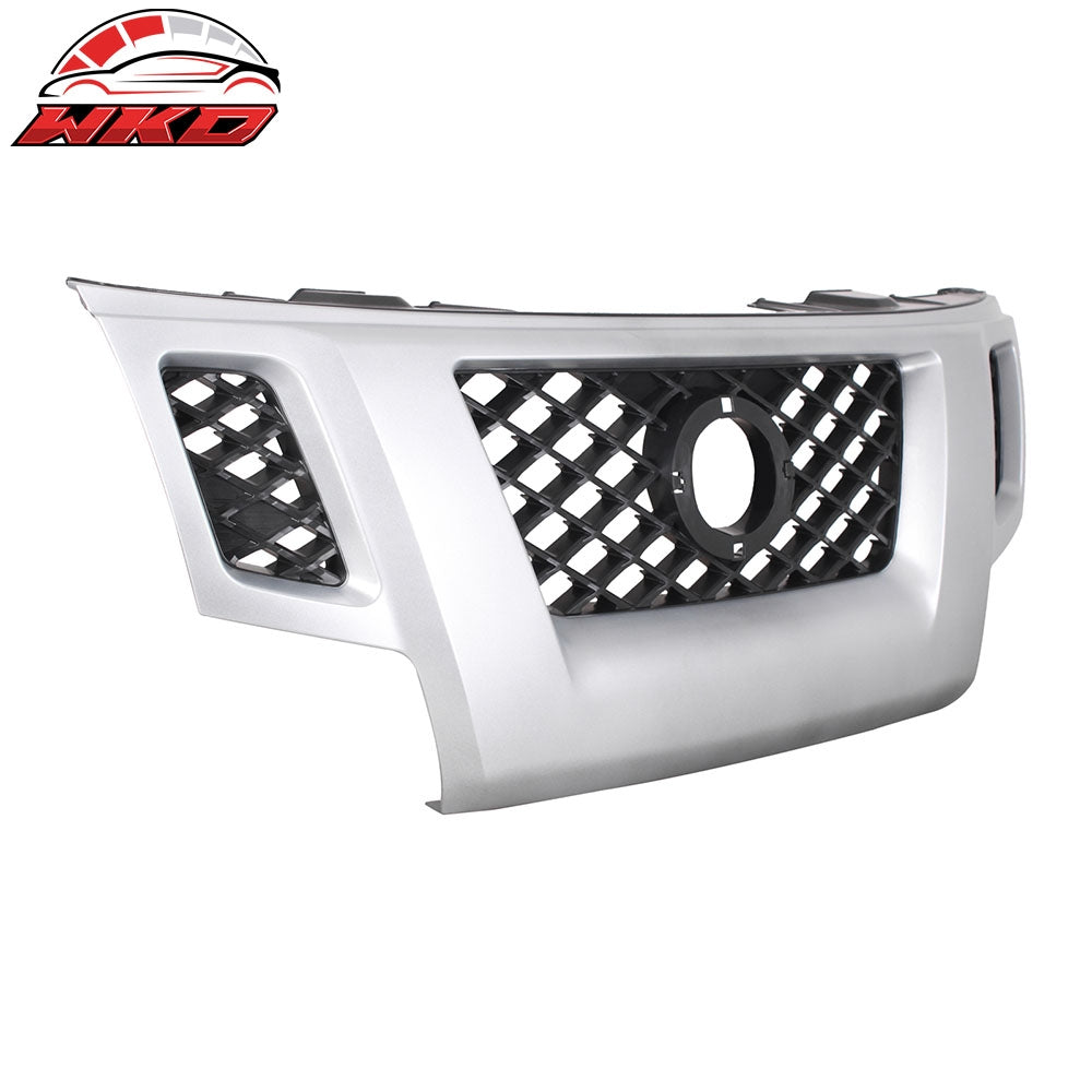 Fits 09-13 Nissan Xterra OE Style Front Bumper Upper Grille Mesh Grill Cover PP