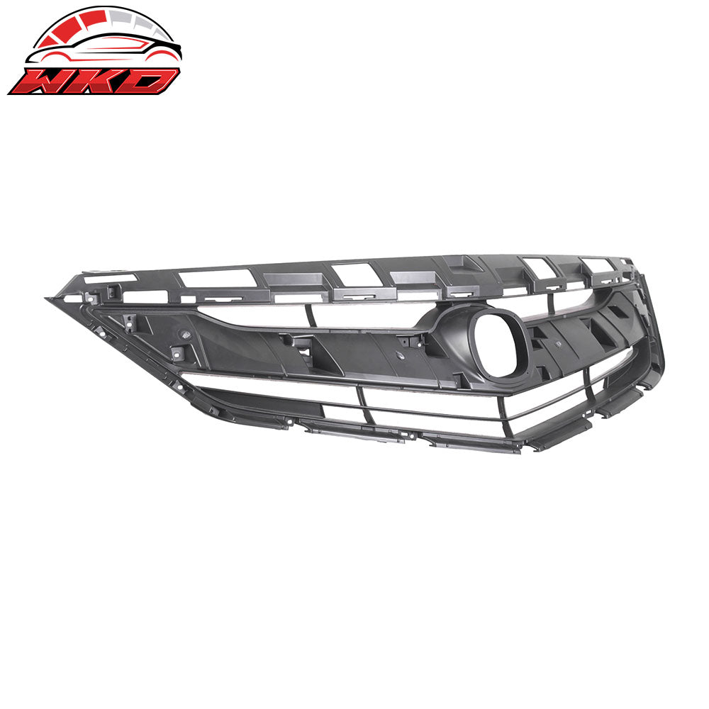 Fits 16-18 Acura ILX OE Style Front Bumper Grille Upper Grill Assembly Black ABS