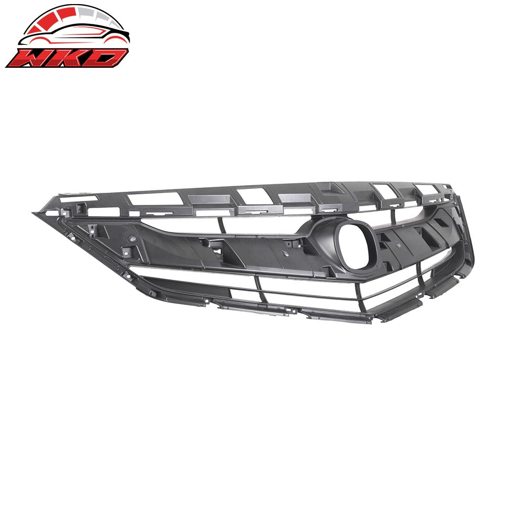Fits 16-18 Acura ILX OE Style Front Bumper Grille Upper Grill Assembly Black ABS