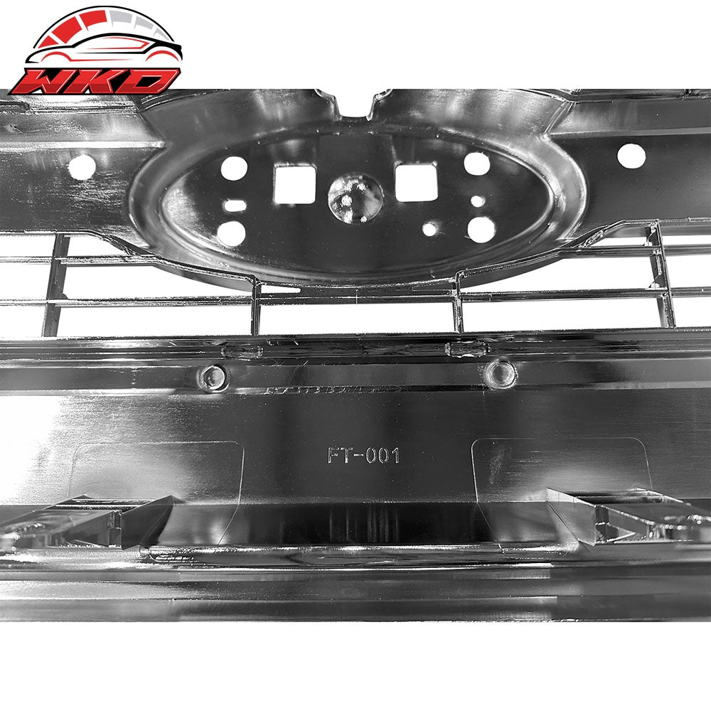 Wholesale 15-17 Ford F-150 Lariat King Ranch ABS Bumper Grille Chrome W/ Emblem Recess