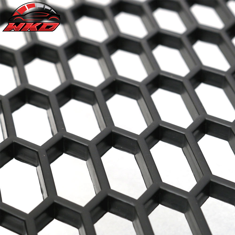 Fits 15-17 Ford Mustang IKON Style PP Front Bumper Upper Mesh Grille Unpainted