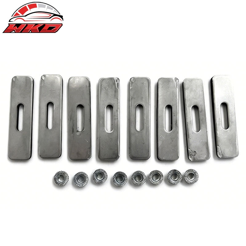 Fits 08-10 Honda Accord 4DR Chrome Billet Style Front Grille Stainless Steel
