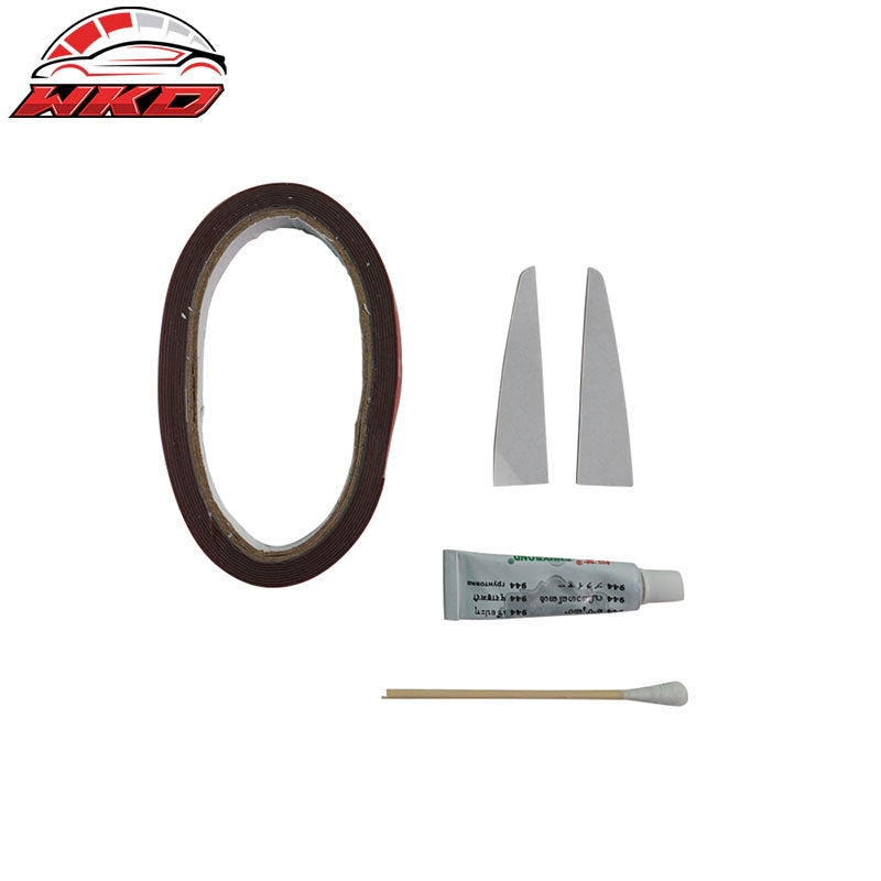 Fits 18-22 Honda Accord Sedan CZZ Style Trunk Spoiler Wing Unpainted Black ABS
